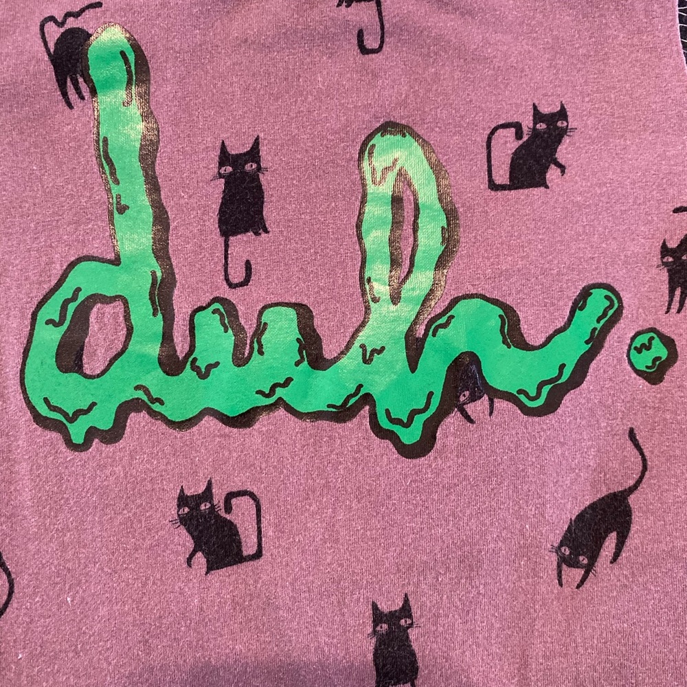 SOLD ⚓️Long sleeve black cat duh rag - Picture 2 of 2